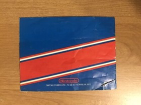Ice Hockey - Nintendo NES - Instruction Manual Booklet Only