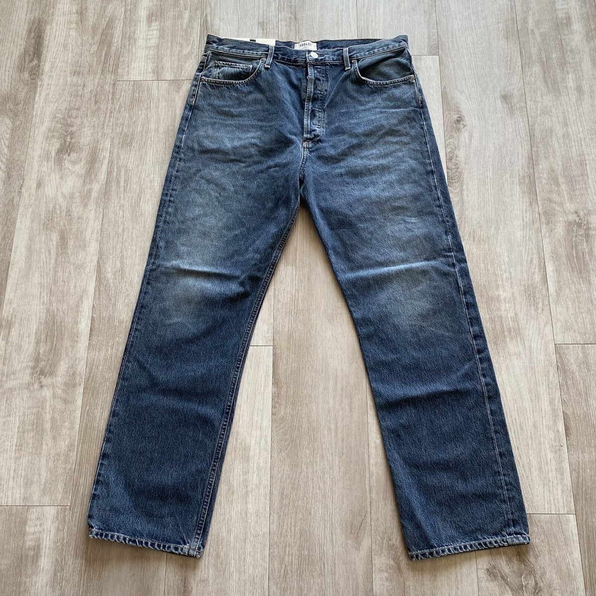 パンツ AGOLDE 90S Pinch Waist Denim Pants Blue A154B1206PRTRT A154B 90's Pinch Waist High Rise Straight in Range – AGOLDE