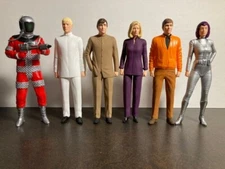 SHADO UFO 1:48 1:24 10 Figures Lake Foster Straker Feeman Ellis (2) Aliens (4)