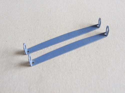 2 x Meccano Flugzeug Konstrukteur Querstrebe gestaffelt LH P191 blau