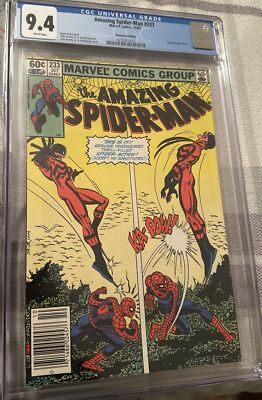 Amazing Spider-Man #233 CGC 9.4 1982 Marvel Comics Tarantula App