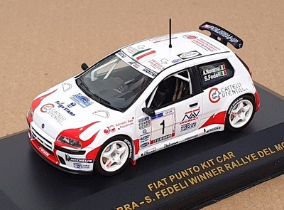 ミニカー Racing43 1/43 Fiat Punto Kit Car 2001 Ixo Models 1/43 Scale RAM017 - Fiat Punto Kit Car #1 Winner