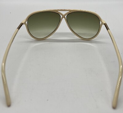 Tom Ford 206 Maximillion Ivory Aviator Sunglasses Tom Ford 206 Maximillion Ivory Aviator Sunglasses with Box  main image 4