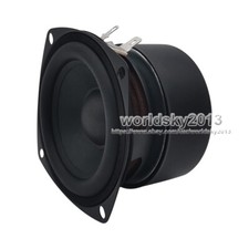 1x 3" inch 4Ohm 4  15W Hi-FI Full Range Driver Audio Speaker Stereo Loudspeaker
