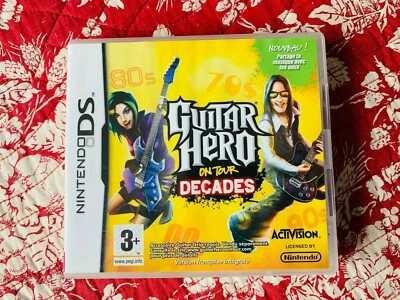 Guitar Hero On Tour Decades - Jeu Nintendo DS Complet Comme NEUF - Photo 1/3