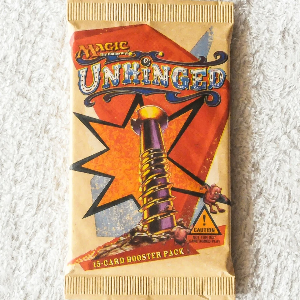 MTG: UNHINGED Factory Sealed Booster Pack from Box -Magic the Gathering- English - Image 2 of 3