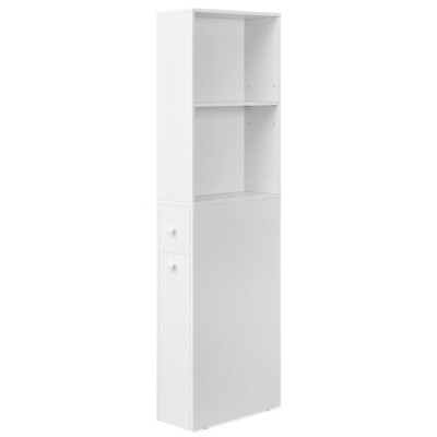 Badezimmschrank,Badschrank schmal, freistehend,für kleine Räume KBB567T14