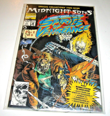 MARVEL SPIRITS OF VENGEANCE COMIC #1 POLY-BAGGED MIDNIGHT SONS