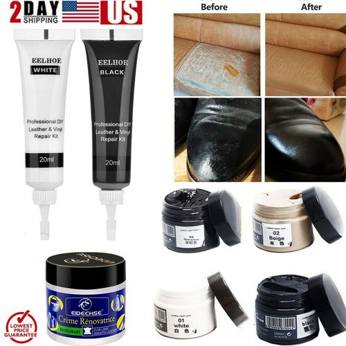 Leather Repair Cream Recolor Car Seat Sofa Dye Color Restorer Repair Renew Paste eBay