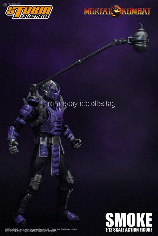 Storm Collectibles モータルコンバット smoke 1/12 Storm Collectibles 1/12 Smoke Mortal Kombat In Stock New