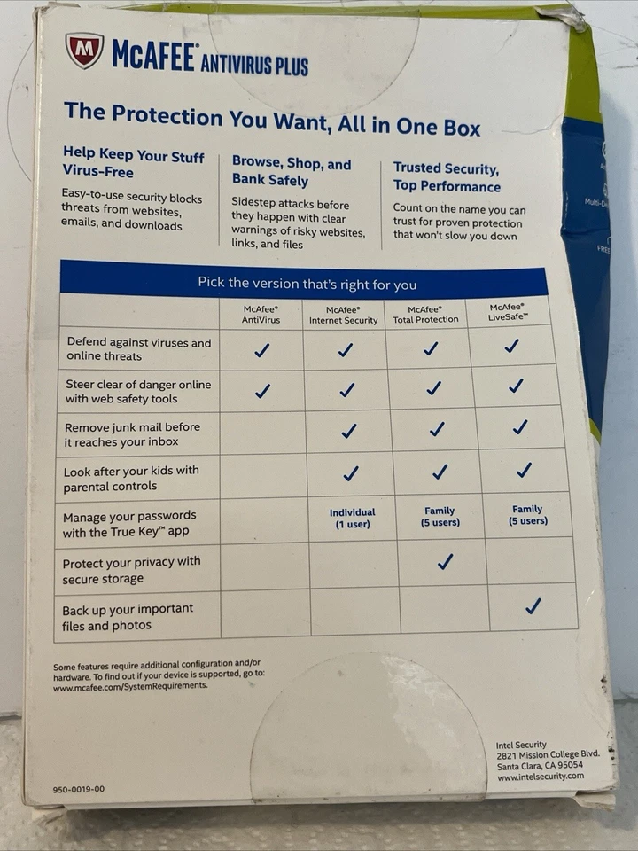 McAfee AntiVirus for 10 Devices - PC/Mac/Smartphone/Tablet -- NEW - Image 3 of 4