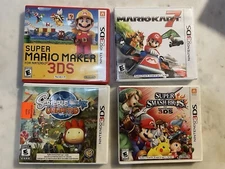 Lot Of 4 3ds Game Cases/manuals No games 