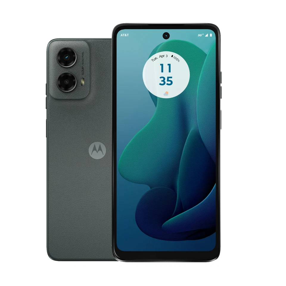 Motorola Moto G 5G XT2417 - 2024 - 128GB (Portador Desbloqueado) 6.6" - Verde Salvia Foto 2 de 2