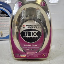 Monster Standard Digital Coax THX Certified 8 Ft Dolby