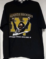 GARTH BROOKS Stadium Tour 2018 T-shirt Men XL NORTE DAME south bend COUNTRY