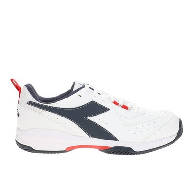 diadora S. Challenge 5 Sl Clay Tennis  Mens White Sneakers Casual Shoes 179500-C