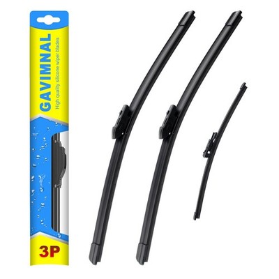 Gavimnal  24''+20''+15'' Wiper Blades Replacement For Land Rover Range Rover 201...
