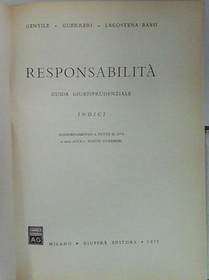 HAFTUNG RECHTSLEITFADEN HINWEISE Giuffrè