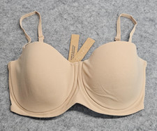 SKIMS fits everybody strapless wired bra clay/beige women size 32DD NWT