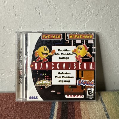 Namco Museum Sega Dreamcast Complete Pac Man Galaga Dig-Dug 2000 Release Date