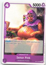 Senor Pink OP14-065 2D Memories Common NM One Piece TCG
