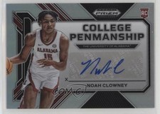 2023-24 Panini Prizm Draft Picks College Penmanship Silver Noah Clowney Auto l4t