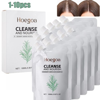 HOEGOA Rosemary Amino Acid Shampoo, Hair Growth Shampoo for Thinning Hair Unisex