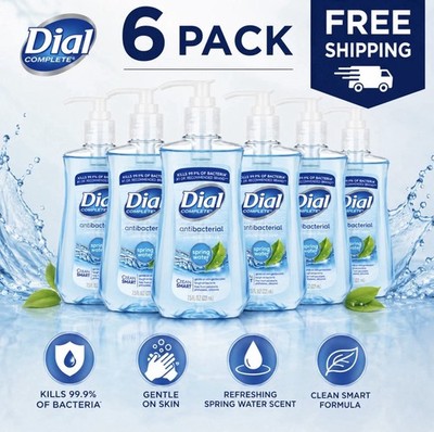 Dial Antibacterial Liquid Hand Soap Spring Water 7.5 oz