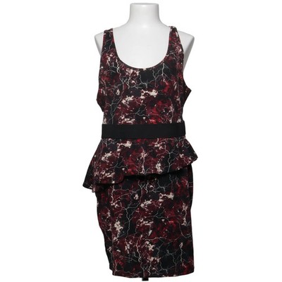 Gina Tricot, Kleid, Größe: XL, DOMINIQUE DRESS, Rot/Schwarz/Weiß #fLl