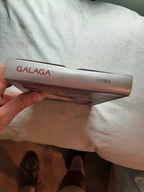 Atari 7800 GALAGA - CIB / Complete, 1987 - Good condition - Tested, works great!