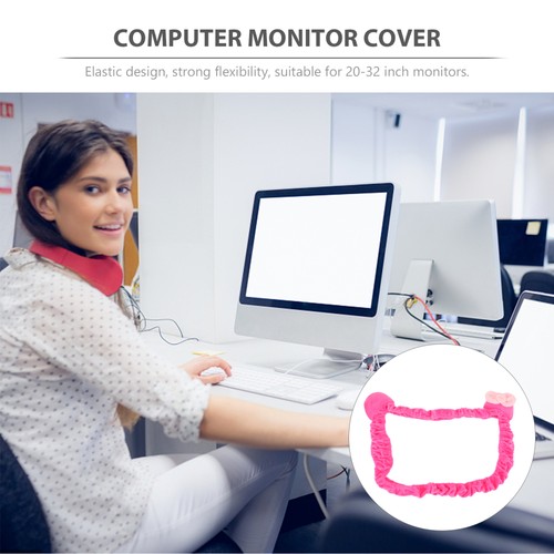 Staubsichere Abdeckung Computerabdeckung Monitor Dekoration Staubschutz - 第 9/12 張圖片