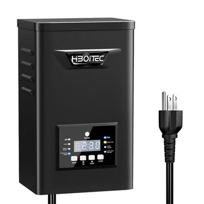 Low Voltage 200 Watt Stainless Steel Landscape Lighting Transformer with Photoce