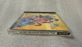 SEGA Saturn Real Mahjong Adventure To the Sea SS Soft with Obi and Postcard