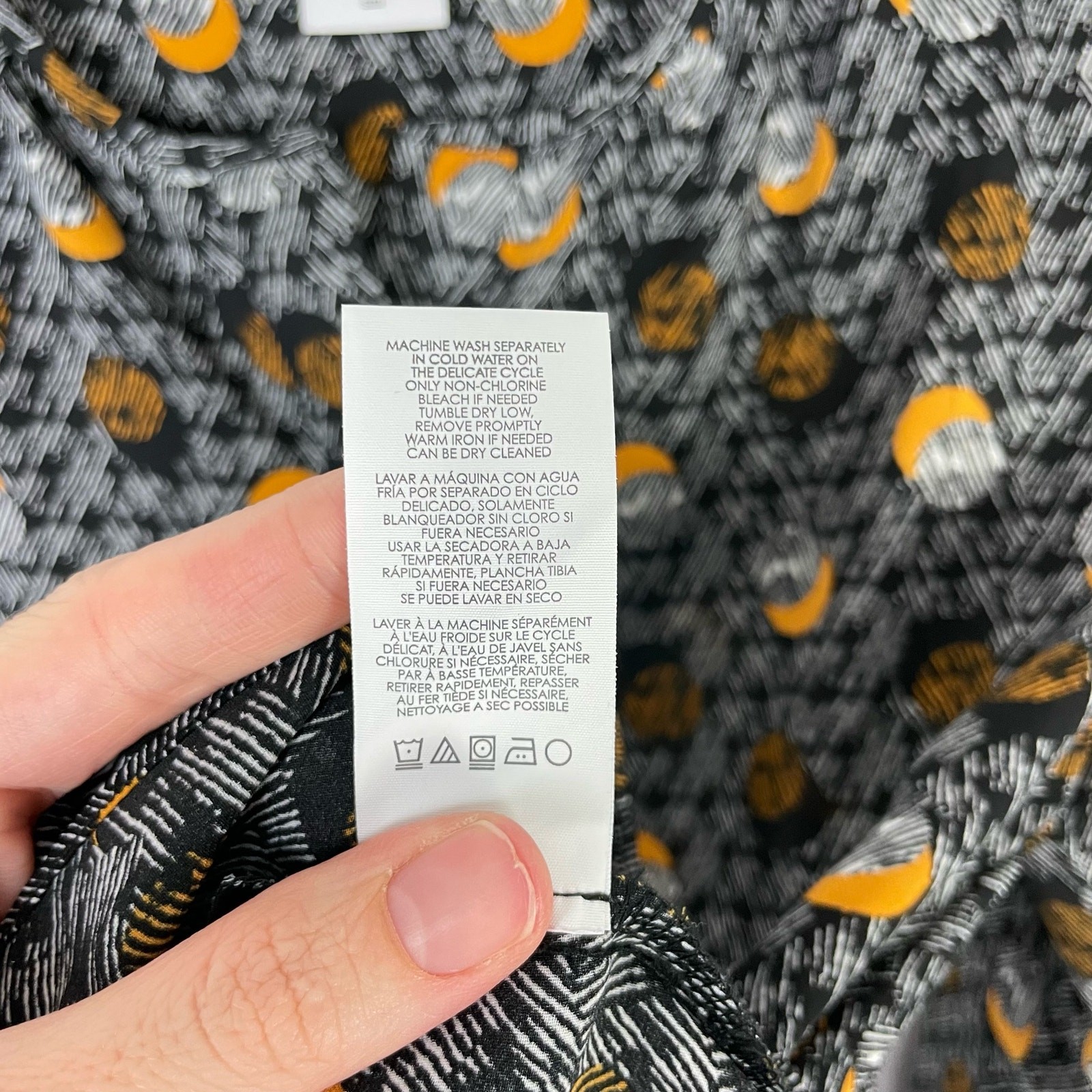 Cabi #3131 Small Black Eclipse Celestial Moon Pri… - image 11