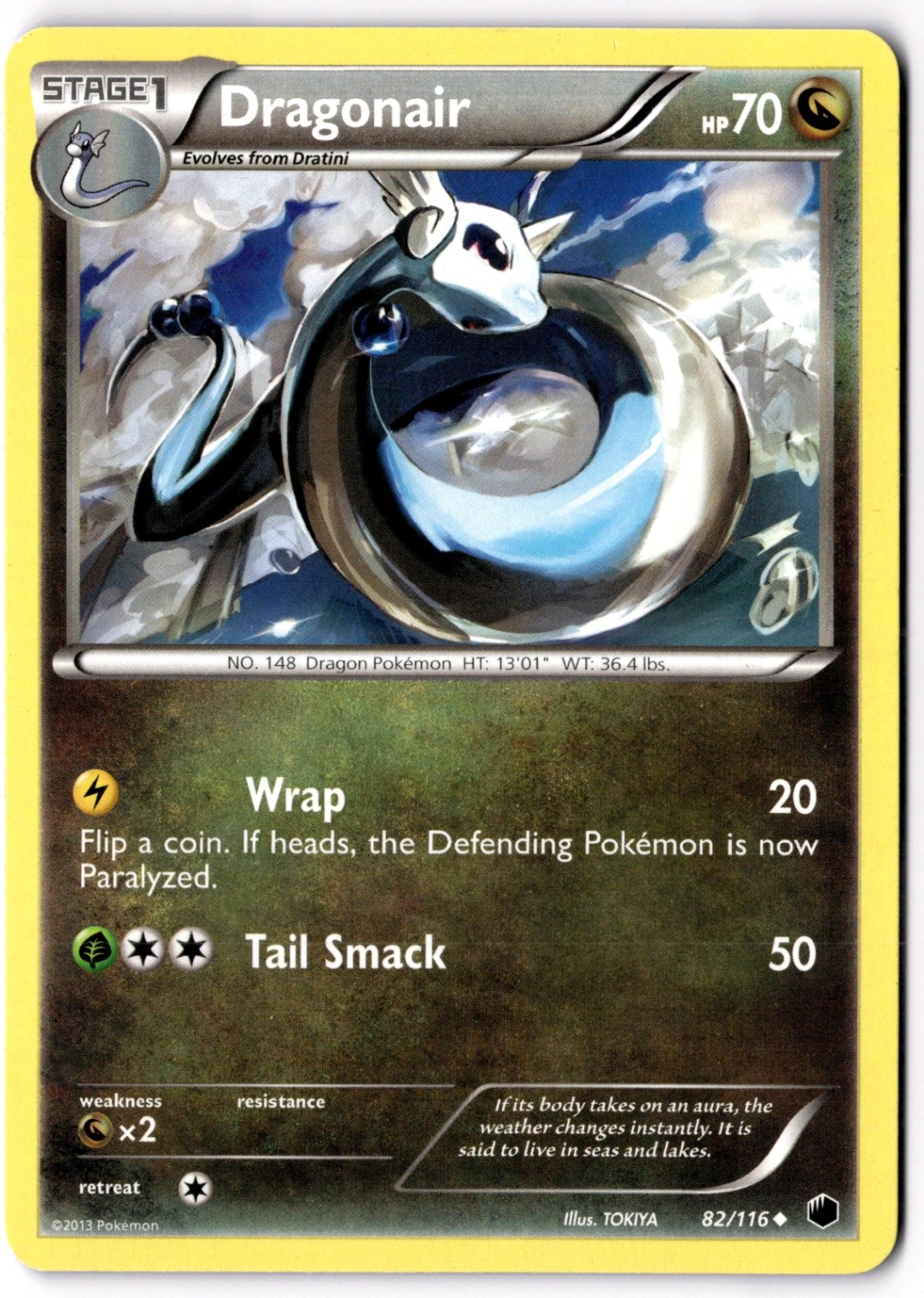 Dragonair Uncommon Plasma Freeze 82/116 NM