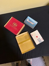 Vtg TWA Trans World Airlines double deck play...