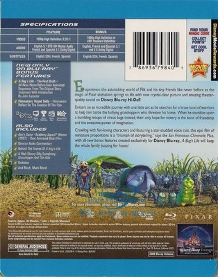 Disney Pixar's A Bug's Life - Limited Edition SteelBook [Blu-ray