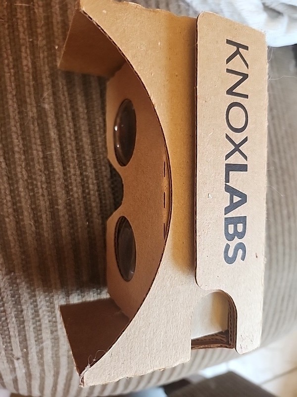 Google Cardboard 2.0 VR Viewer V2 Virtual Reality Headset for iPhone & Android