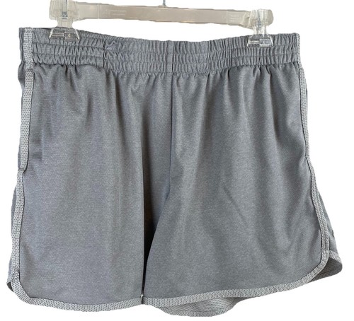 Champion Women's Athletic Gray Shorts 5" Inseam Pockets Size L