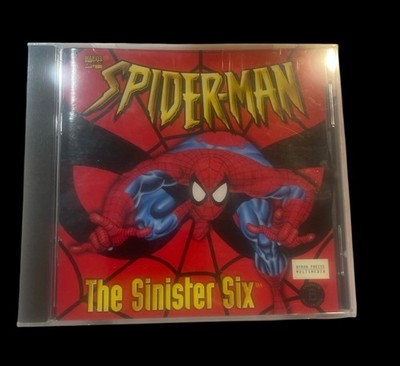 Marvel Spider-Man The Sinister Six PC CD-ROM Byron Preiss Multimedia