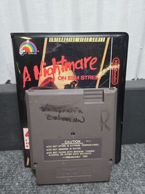 A Nightmare on Elm Street NES Nintendo Authentic Cartridge W/a case