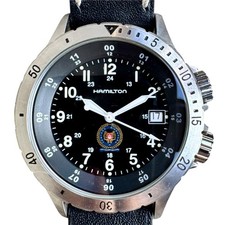Orologio Hamilton Khaki Field SAF Singapore esercito emesso H744511 Swiss Made uomo 41 mm