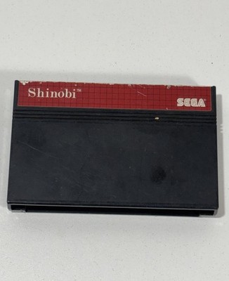 Shinobi (Sega Master, 1988) Cartridge