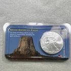 New ListingUS Mint 1998 American Silver Eagle $1 1 oz .9993 Silver BU in Packaging