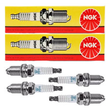 4 x NGK Zündkerzen BKUR6ET-10 2397 Für Audi A3 A4 A6 Seat VW Golf Passat Polo