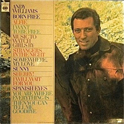 Andy Williams - Born Free (LP, Album, RP)