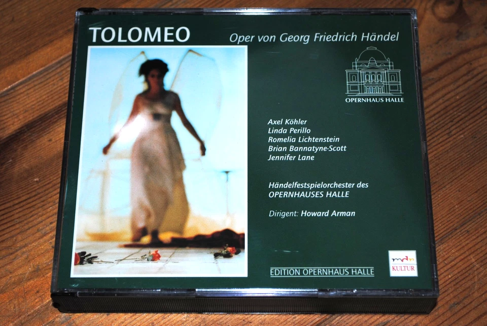 Händel: Tolomeo - Köhler Lane - Howard Arman - mdr 3 CDs
