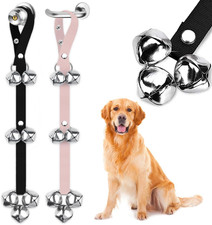 2 Pack Dog Doorbells Premium Quality Training Potty Great Dog Bells Adjustable D