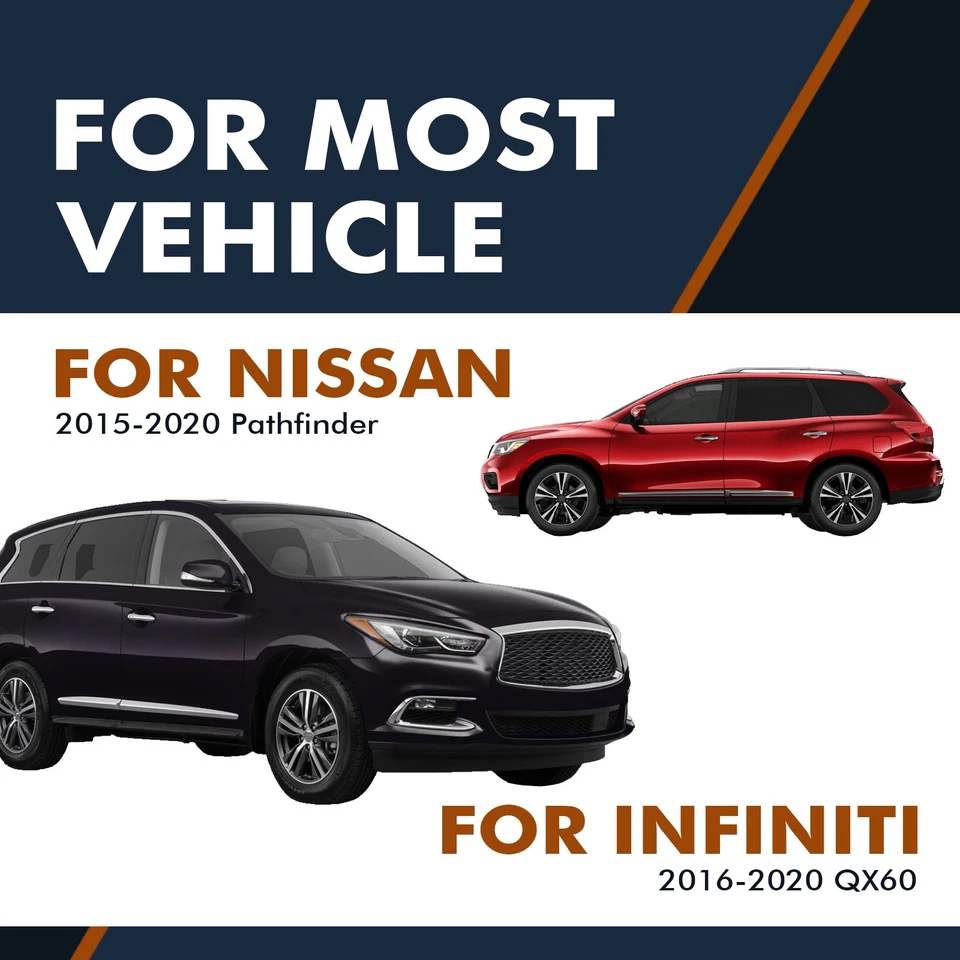 Rotores de disco de freno delanteros ranurados perforados 320 mm para Nissan Pathfinder 2015-2020 Foto 2 de 4