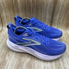 Brooks Glycerin 22 Running Shoes Women's Size 11 B Blue Lime Green 1204341B440